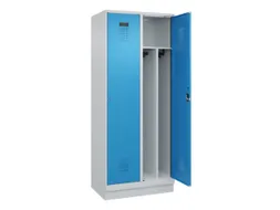 locker voor scheiding van kleding,HxBxD 1950x800x500mm,2vak