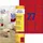 Gekleurde etiketten Avery Zweckform 63.5x29.6mm Neon Rood 675 Stuks