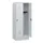 schoollocker,HxBxD 1630x600x500mm,2vak,vak B 300mm,draaigrendel,sokkel