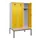 locker met bank,HxBxD 2120x1200x815mm,3vak,vak B 400mm,cilinderslot