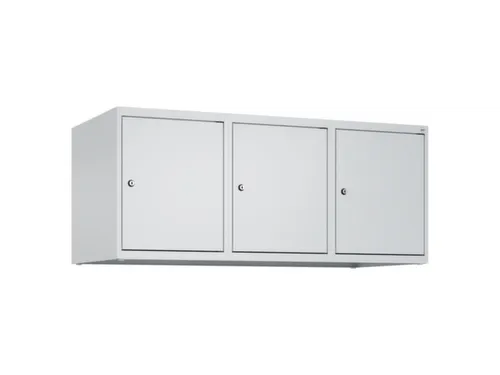 opzetkast,v. locker,3vak.,vak B 400mm,HxBxD 500x1200x500mm