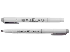 MILDLINER markeerstift grijs dubbele punt