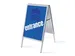 Stop-trottoir A1 Set complet Visuel "Entrance" Bleu