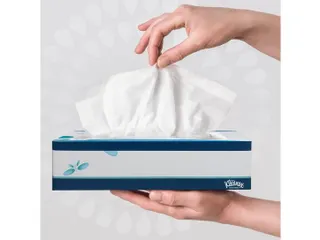 Kleenex 8824 facial tissue 3-laags wit 20x20cm 12x72 tissues - 6