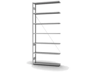 systeemstelling,aanbouwveld,HxBxD 3000x1310x335mm,vakl. 175kg - 2