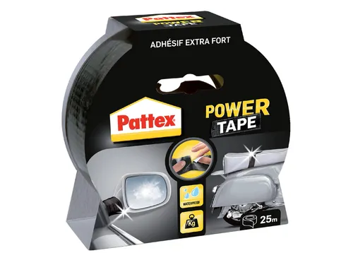Plakband Pattex Power Tape 50mmx25m zwart