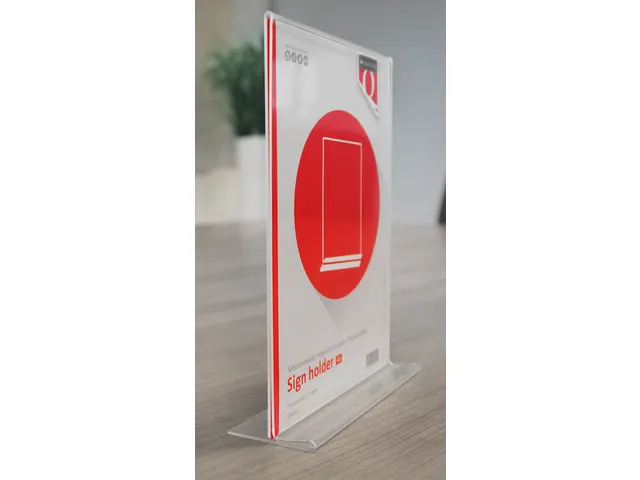 Kaarthouder Quantore A5 T-staand