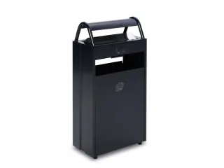 Combi-Asbak 8/60 liter Antraciet 960x480x250 Overkapping Verzinkt - 2