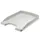 Brievenbak Leitz 5237 Plus slim grijs A4