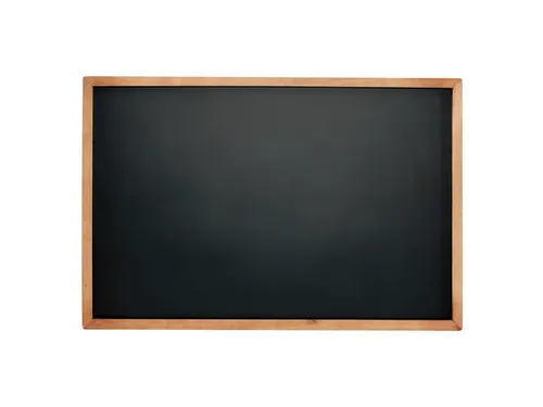 Krijtbord Seco A4 zwart met lijst