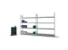 rayonnage grande largeur,rayonnage suivant,HxlxP 2500x2020x435mm
