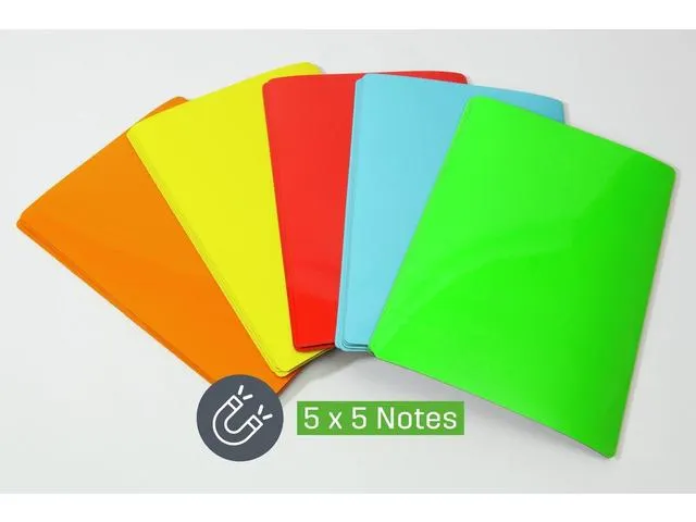 Static notes Sigel 10x15cm 5x5 kleuren