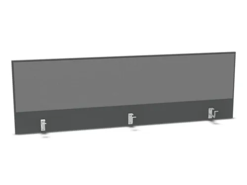 opzetpaneel bureau aanbouw achter MS-donkergrijs BN8078-grijs 1800mm