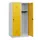 schoollocker,HxBxD 1530x800x500mm,2vak,vak B 400mm,draaigrendel