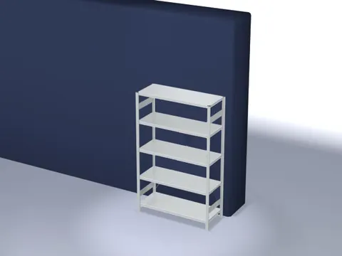 systeemstelling,grondveld,HxBxD 2000x1360x535mm,vakl. 330kg