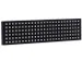 écran p. mobilier d'accueil Hxl 250x750mm tôle perforée noir