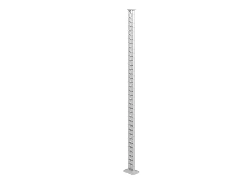 Addit kabelgeleider Wit voor Zit-sta 130 cm