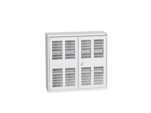 wandkast 1000x1050x350mm 2xStalen bodem sokkel Ral 7035 front Ral 7035