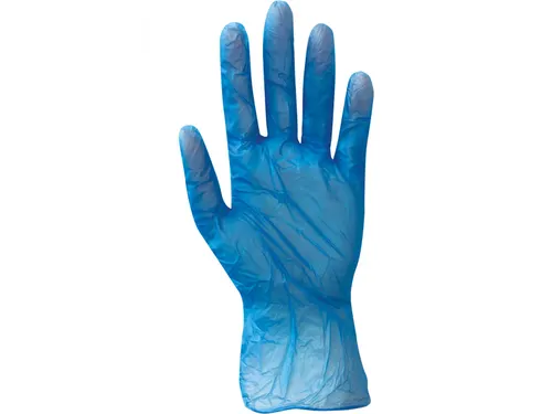 Wegwerphandschoen Arco Essentials vinyl blauw L 100st