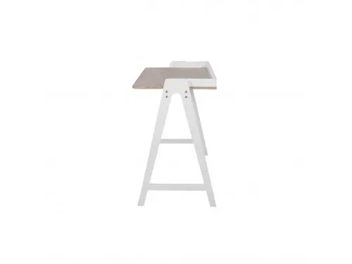 Domestico Thuiswerk Bureau 120x60cm Wit Eiken