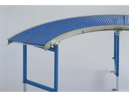 bocht 90 °,v. rollenbaan,draagrol van kunststof,wiel Ø 30mm
