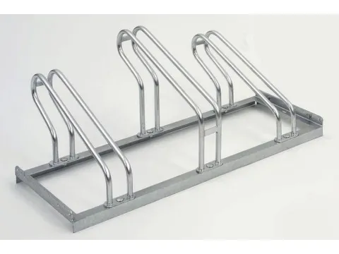 Fiets-Beugelrek L 1050Mm 3Plaatsen Enkelzijdig Gelast Verzinkt