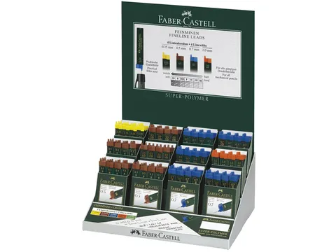 potloodstiftjes Faber-Castell display display à 144 kokers