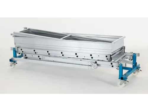 Vouwsteiger Aluminium H 4.50m Steigerafmetingen Hxbxl 3.52x1.90x2.30m