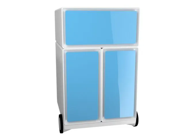 mobiel ladeblok,HxBxD 642x390x436mm,1lade(n),2hangmappenframes