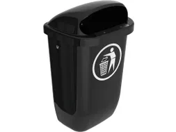 Buitenafvalbak DIN-PK 50 Liter Antraciet
