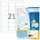 HERMA 4677 Premium Adresetiketten A4 63,5x38,1mm Wit 2100 stuks