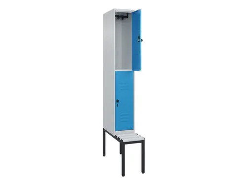 Dubbeldekse dekenkist,HxBxD 2120x300x815mm,1x2vak.,vak B 300mm