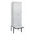 PBM-locker met bank,HxBxD 2120x600x815mm,2vak,vak B 300mm,draaigrendel