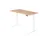 Elektrisch in hgte vst. zit-sta-bureau,HxBxD 650-1290x1600x800mm