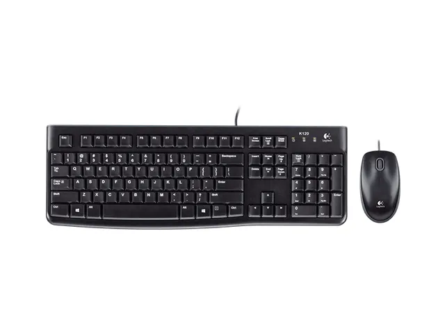 Logitech Desktop Mk 120 English (UK) + Muis