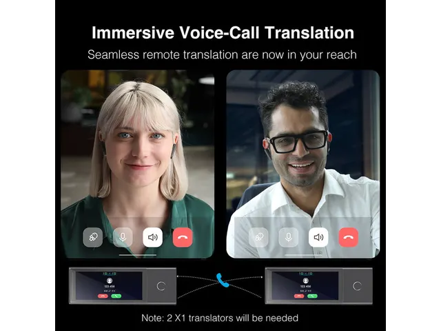 Timekettle X1 AI Interpreter Hub 3-20 personen incl. 2 oordopjes