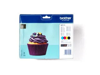 Brother LC-123 Valuepack Inktcartridges Zwart + Kleur - 2