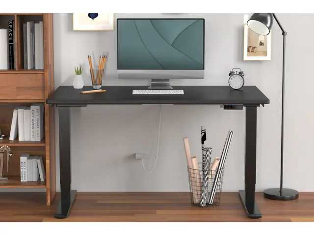 Digitus DA-90434 frame voor Bureau 110-170cm Elektrisch Zwart