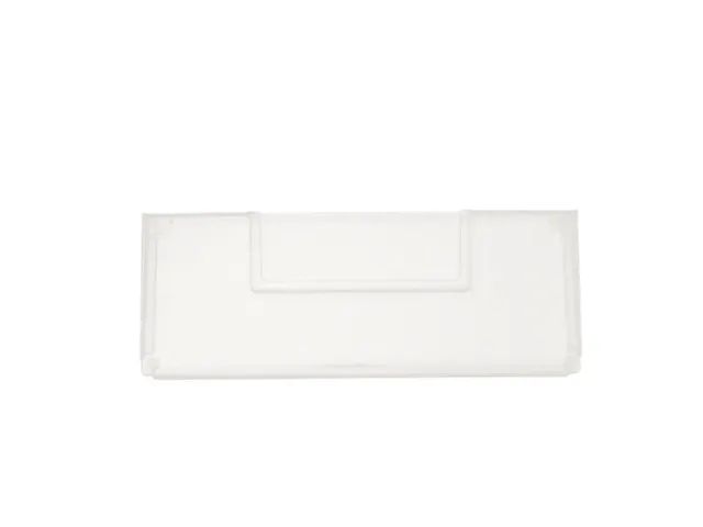 Scheidingswand,v. stellingbak,HxB 83x186mm,PP,transparant