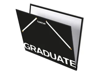 Tekenmap Canson Graduate elastieksluiting 320x450mm zwart - 1