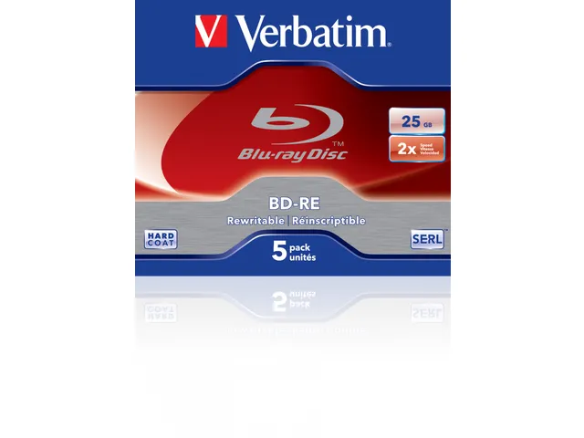 Blu Ray Schrijf Verbatim Speed 2x 25Gb Jewelcase