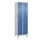 Z-garderobekast,HxBxD 1950x600x500mm,vak B 150/300mm,cil.-slot,voeten