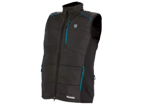 Makita Cv102Dz Verwarmd vest XL Zwart