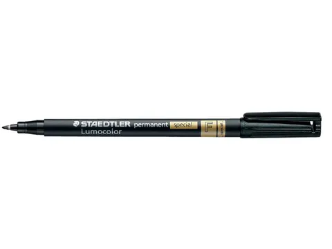Viltstift Staedtler Lumocolor permanent special 319 F Zwart 0.6mm