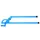 GEDORE 242322 Buigtang met rol en kunststof rail 12mm