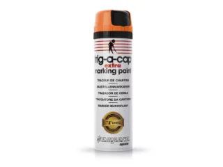 Markeerspray Voor Bouwplaatsen Oranje Fluorescerend 500Ml - 3