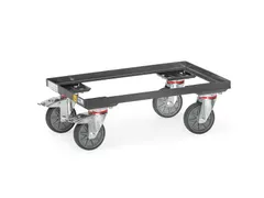 Esd-eurobakken Rolplateau 93580 250kg 600x400mm Open Ral7015