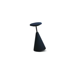 Giroflex Dynamische stakruk 10 Zithoogte 640-810 mm zitting blauw - 1