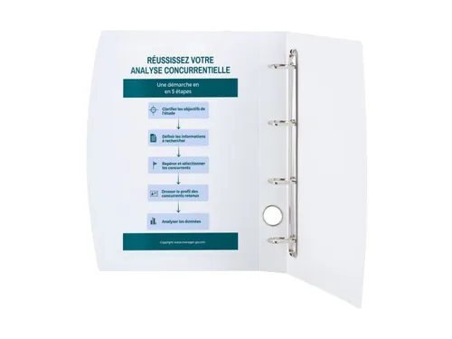 Insteektas Tarifold U-map A4 220x305mm zelfklevend PP transparant
