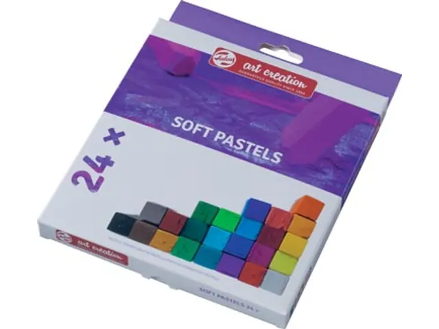 Softpastels Doos Met 24 Stuks Assorti